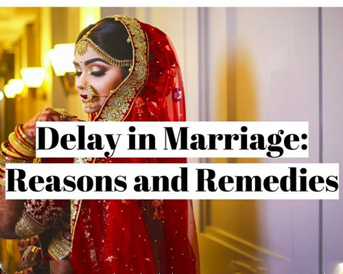 Marriage delay